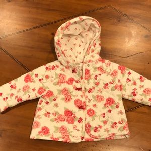 Toddler Flowered Jacket